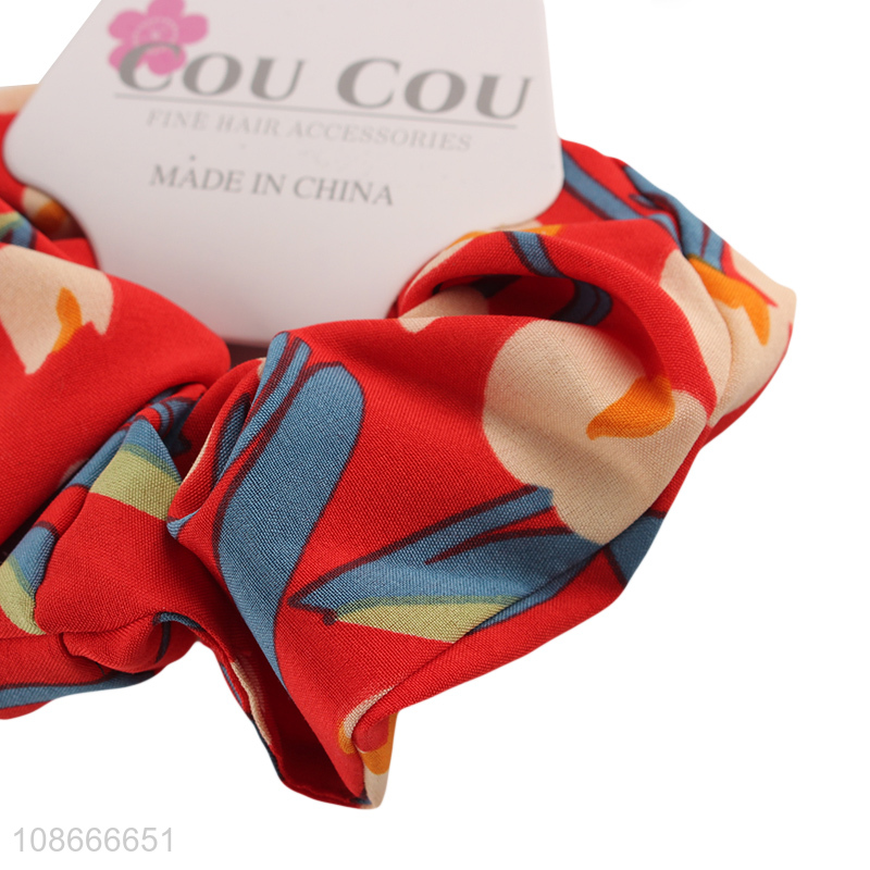 Hot selling elastic hair ties hair scrunchies for thick hair