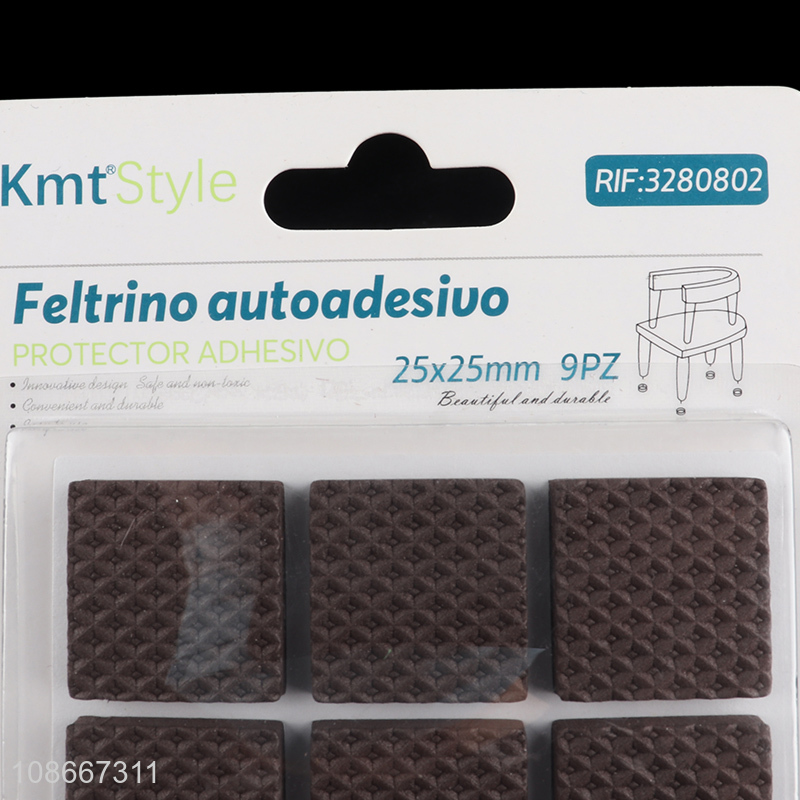 Good price 9pcs eva feet furniture feet pads for hardwood tile floors