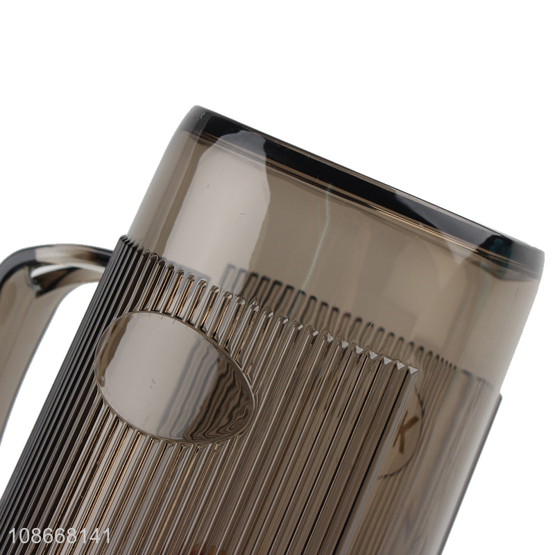 Yiwu market plastic toothbrush cup water mug for bathroom