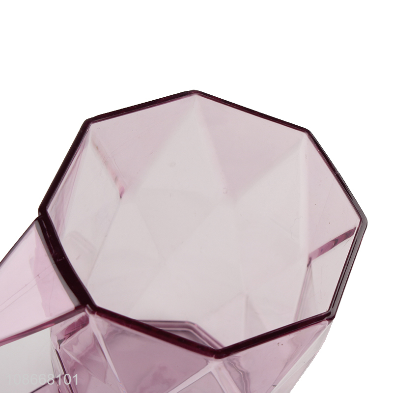 High quality bathroom tooth cylinder plastic cup for sale