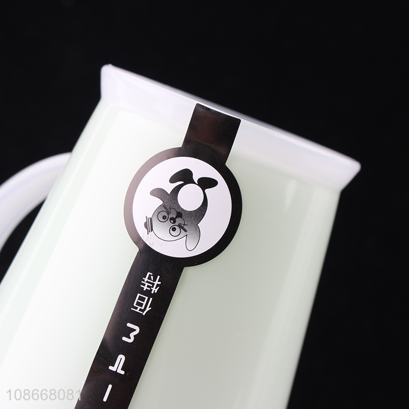 Top selling plastic drinking mug toothbrush cup for bathroom