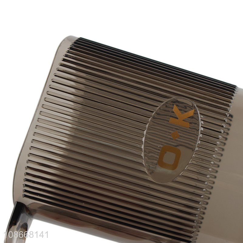 Yiwu market plastic toothbrush cup water mug for bathroom