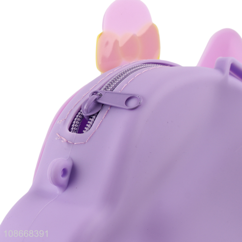 Factory wholesale portable girls stress relief pop fidget toys coin purse