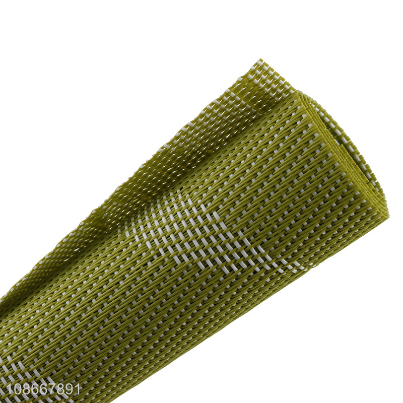 Popular products non-slip tabletop pvc mat place mats for sale