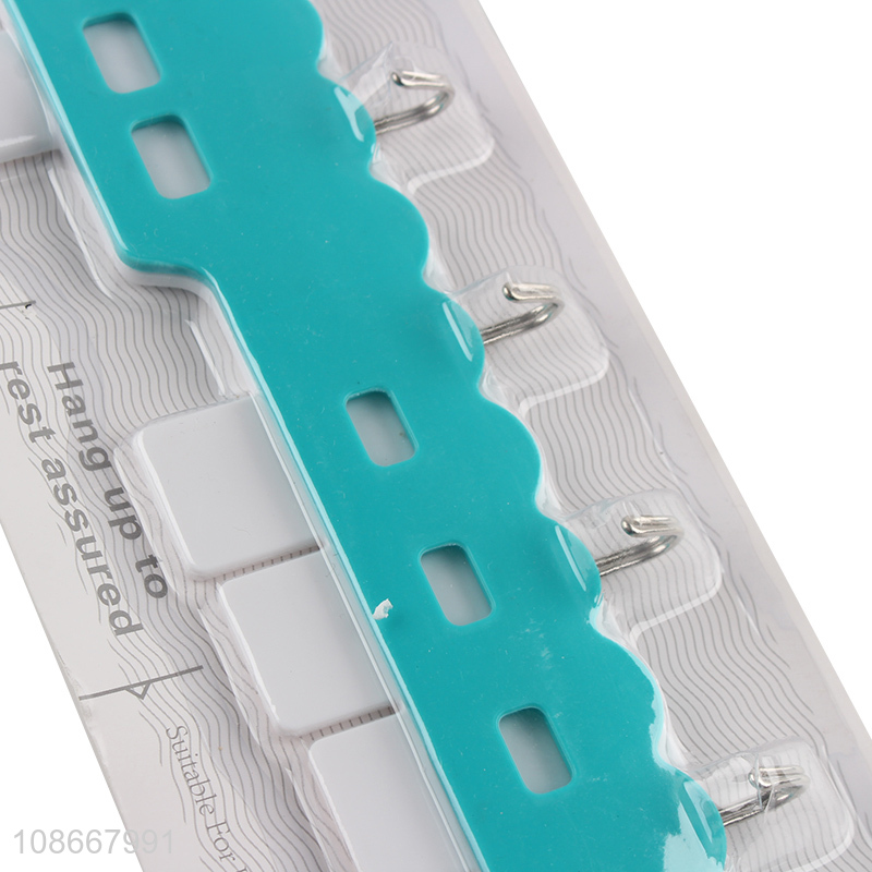 Factory supply plastic bathroom kitchen plastic sticky hooks