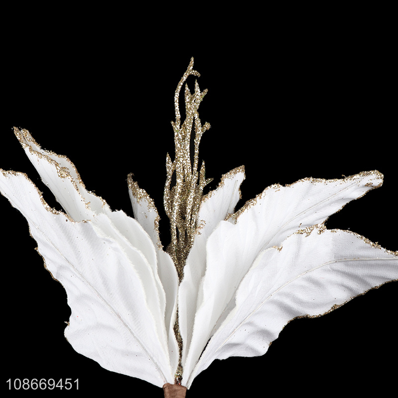 Hot items natural christmas artificial flower fake flower for decoration