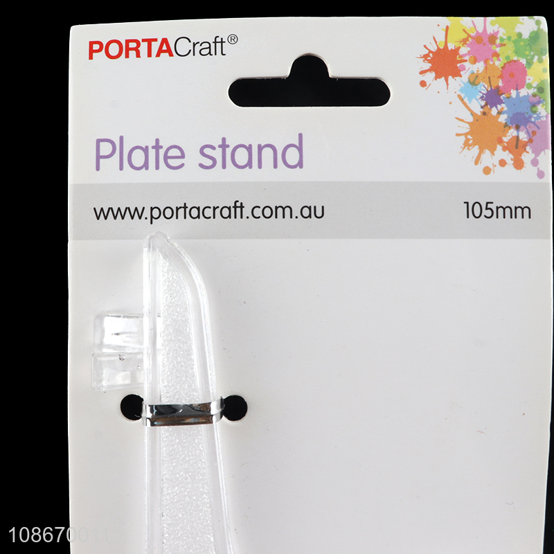 Online wholesale plastic easel stand holder photo frame display stand