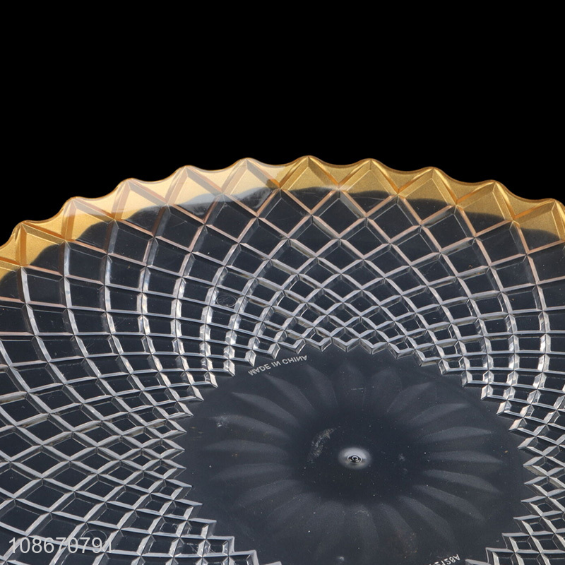 Hot selling luxury restaurant serving tray food serving platter