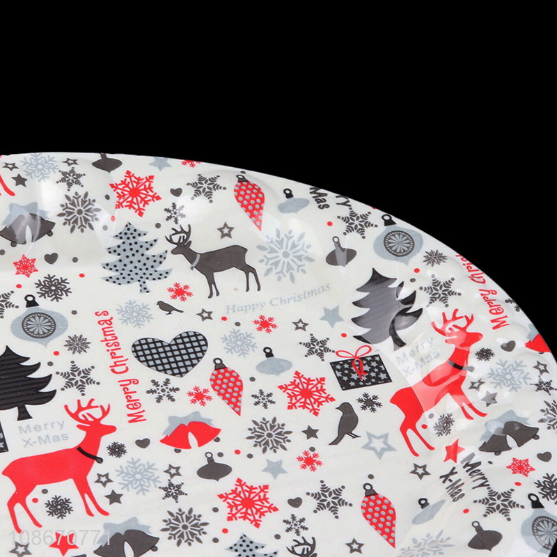 Hot selling heavy duty custom printed plastic serving trays