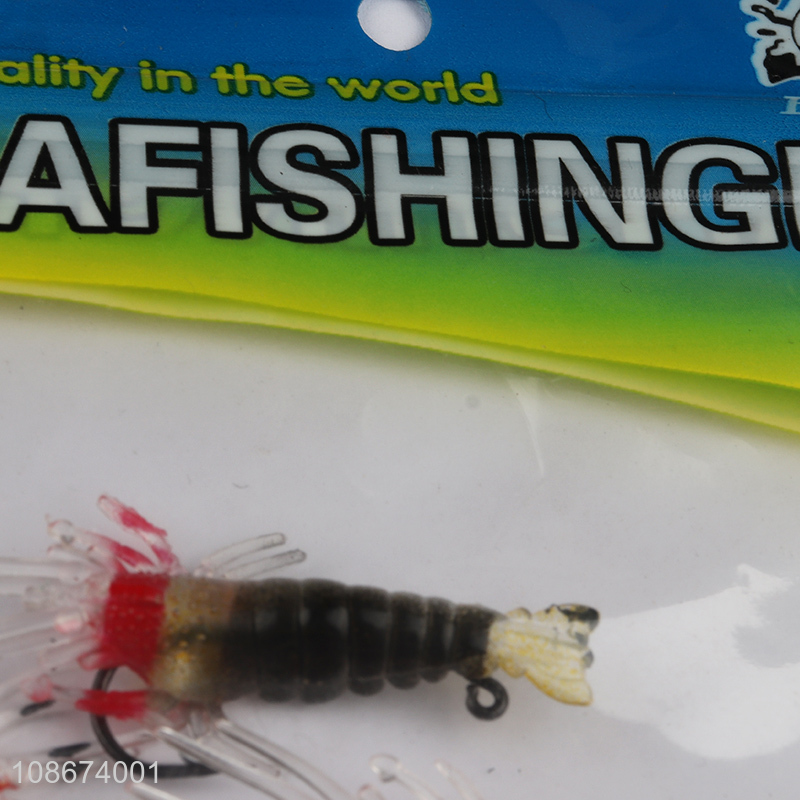 Good selling soft fishing bait bionic bait with hooks