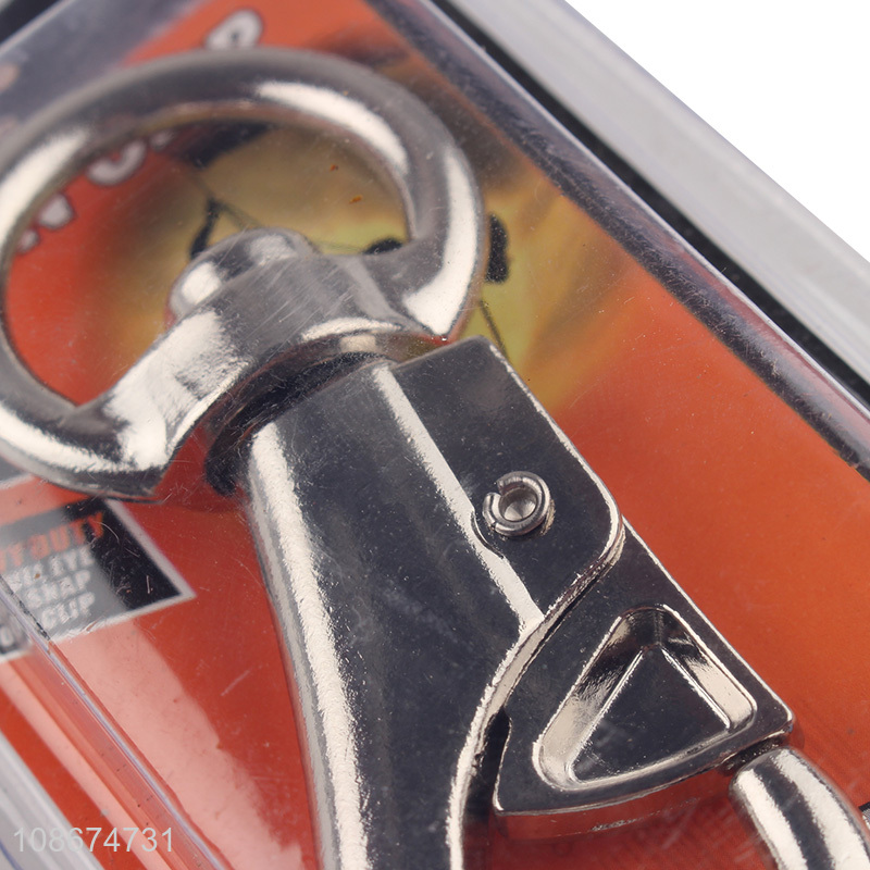 Wholesale 3.5*10cm iron carabiner spring dnap hook for climbing