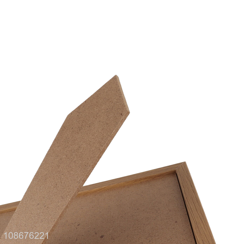 China Imports 8 Inch MDF Picture Frame For Home Desktop Decoration