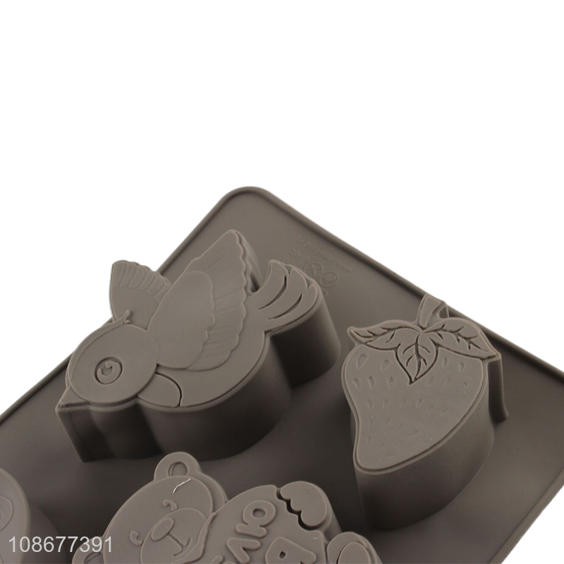 Good quality baking tools silicone cake molds for chocolate cookie