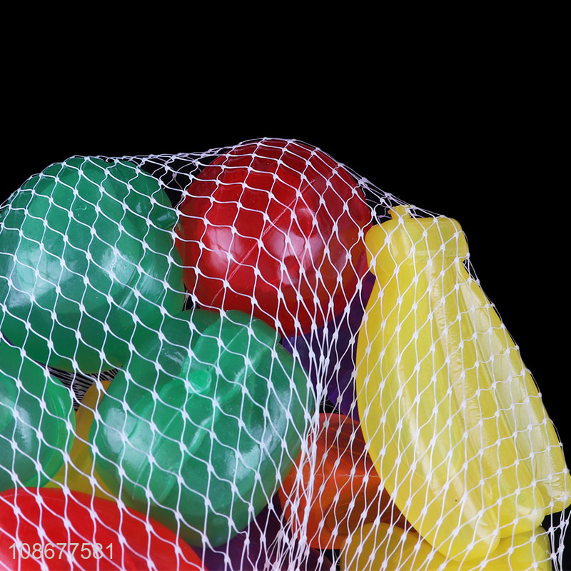 Yiwu factory fruit shape pe reusable ice cube for bar accessories