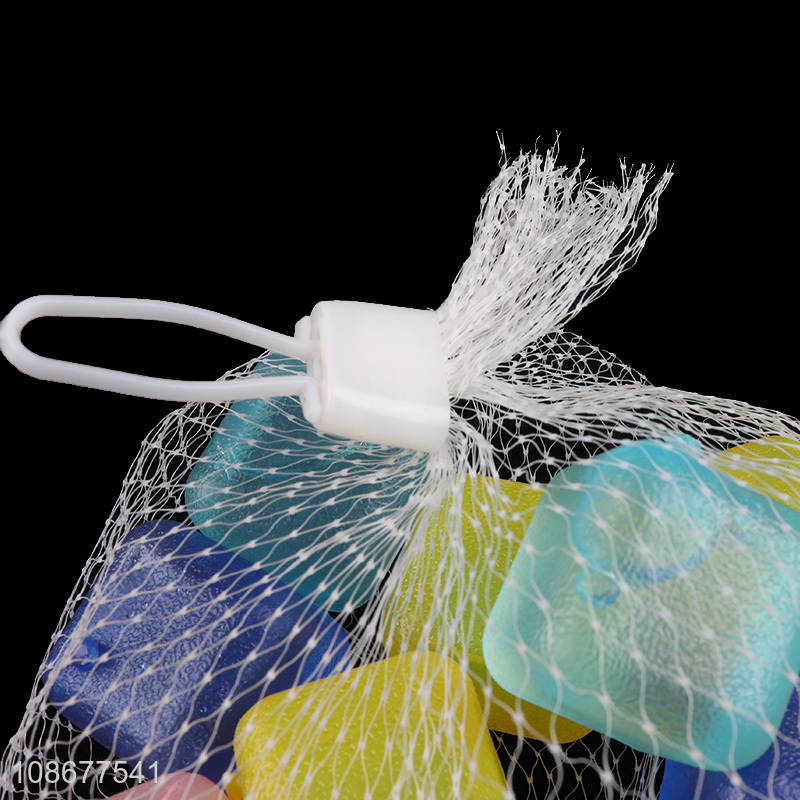 Yiwu market colourful drink wine pe reusable ice cube for sale