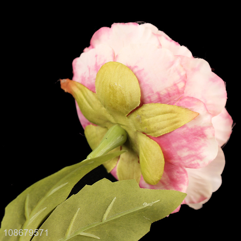 China imports artificial flowers fake poney for office tabletop decoration