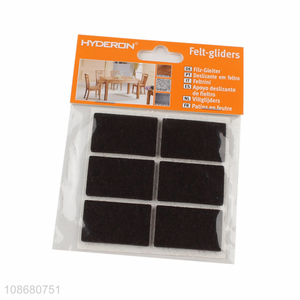 Top sale non-slip rectangle furniture <em>pad</em> <em>table</em> <em>leg</em> <em>pad</em> for household