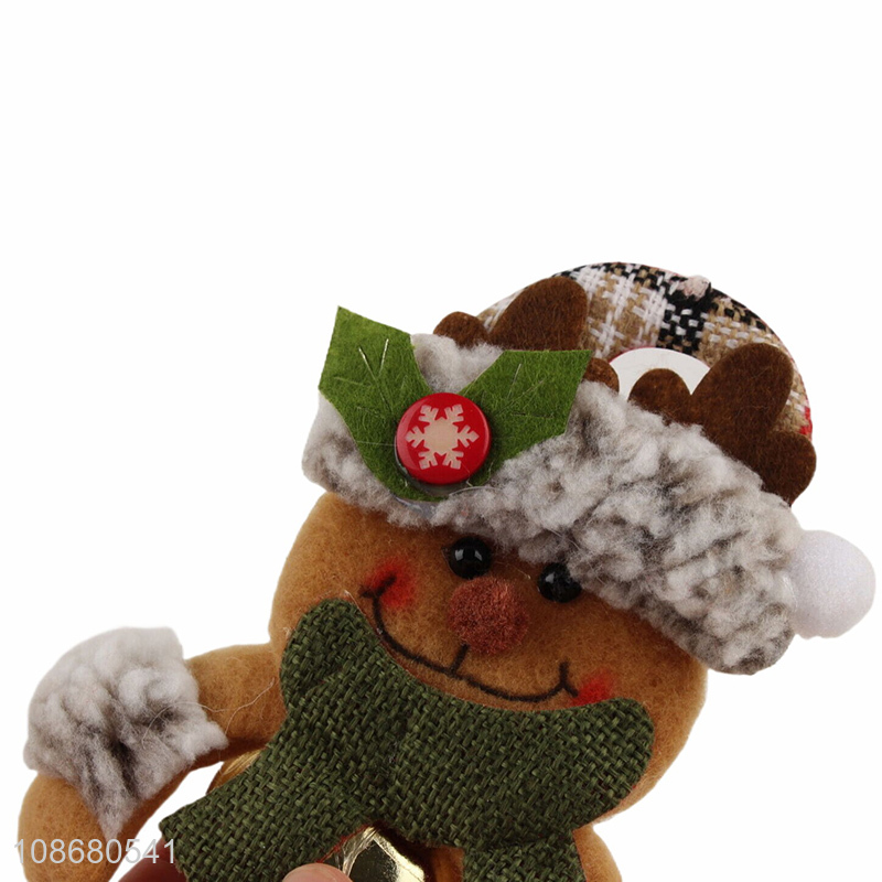 Low price christmas tree hanging ornaments decoration with bell