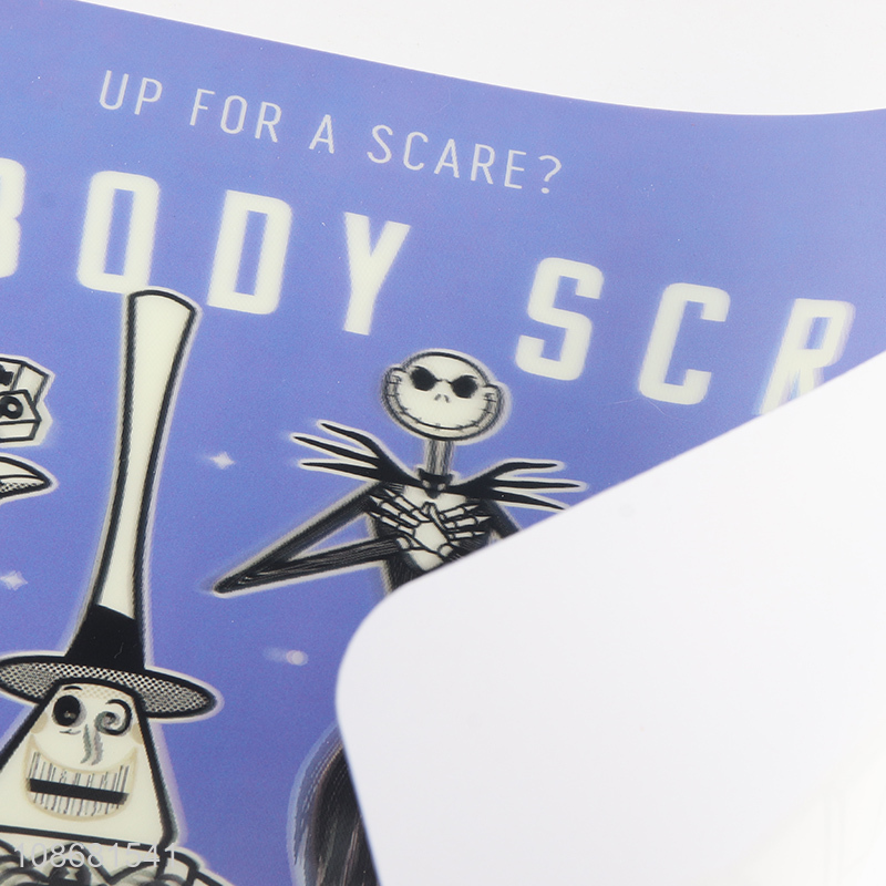 Hot sale pvc Halloween ghost table mats Halloween party table decor