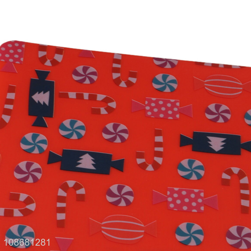 Factory supply anti-scald anti-slip pvc placemat for dining table
