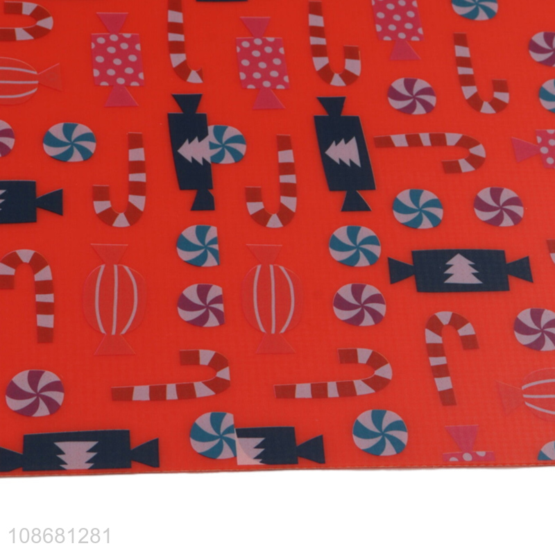 Factory supply anti-scald anti-slip pvc placemat for dining table