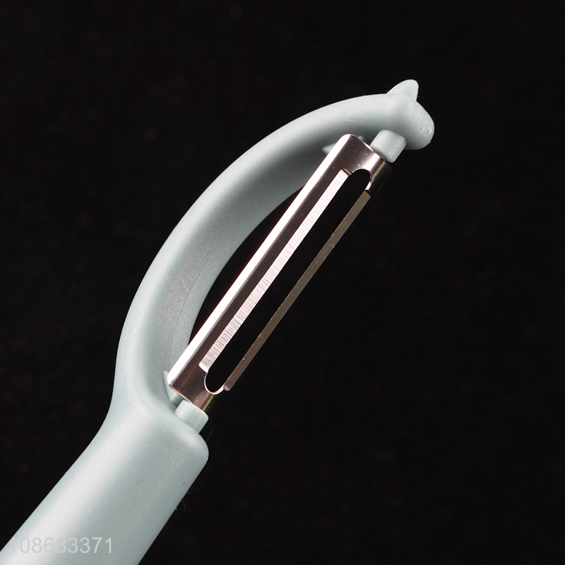 Wholesale P shaped stainless steel peeler sharp vegetable fruit peeler