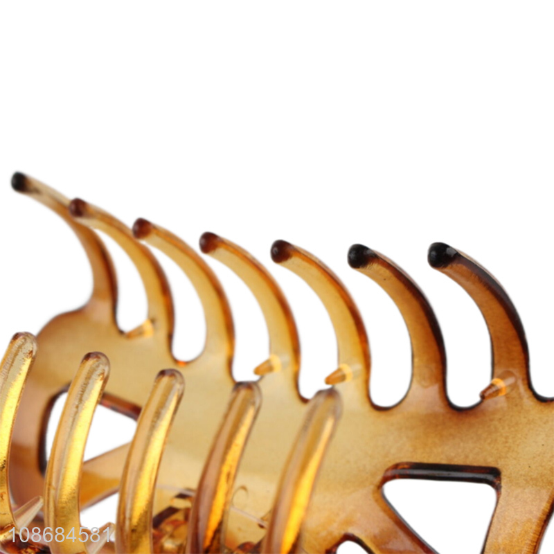 Hot selling women long hair decorative hair claw clips for hair accessories