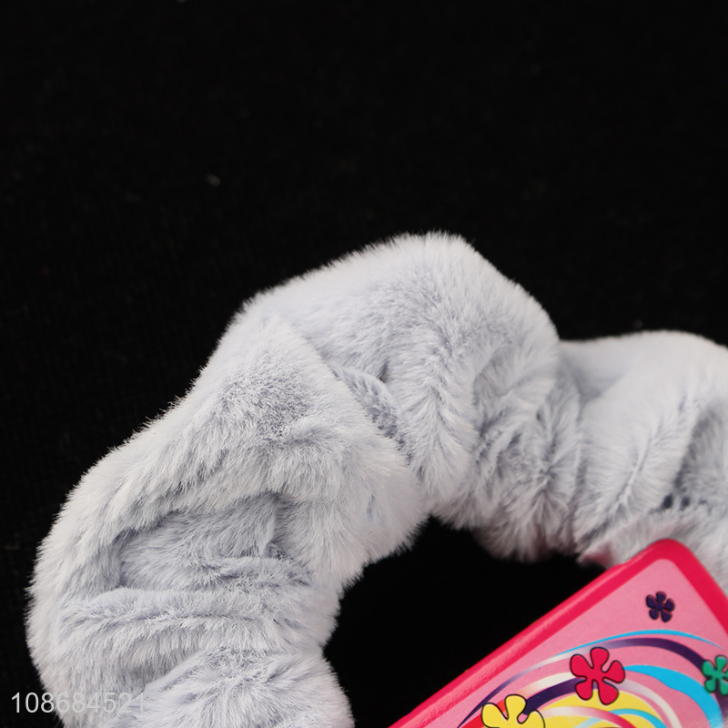 Factory supply elastic girls hair ring hair rope for hair accessories