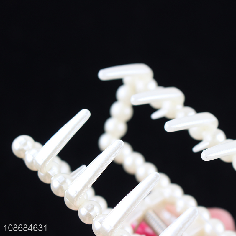 Hot products delicate design women hair claw clips for hair decoration