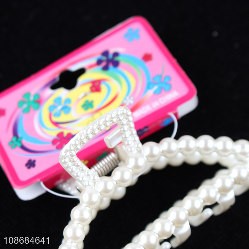 Latest design fashion girls hair accessories hair claw clips for sale
