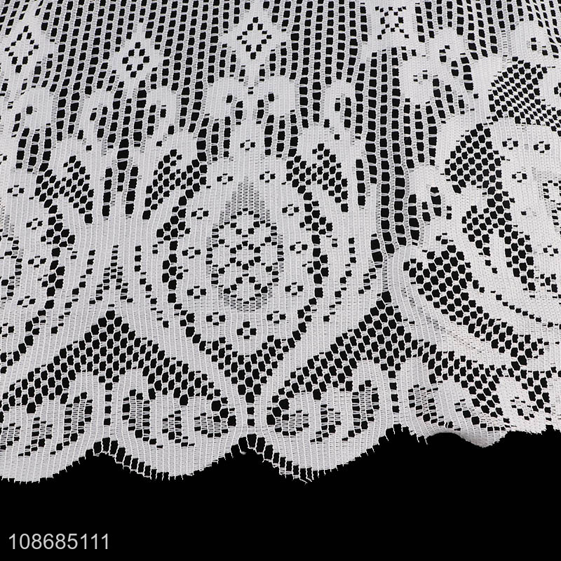 Good quality aesthetic lace table cloth for baby shower & birthday party