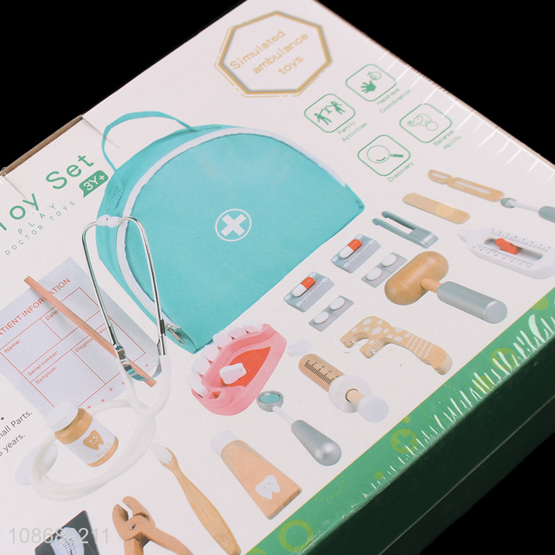 Hot selling kids toddlers pretend play doctor set toys for age 3+