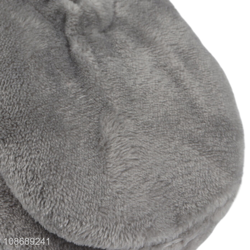 Good quality warm plush slipper shoes indoor house slippers for women