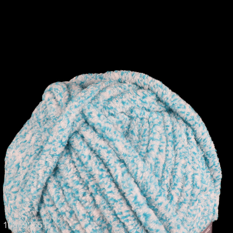 Good quality 100g chunky lint-free chenille yarn for hand knitting