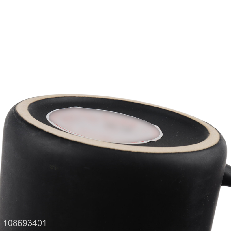 Good quality matte ceramic mug porcelain coffee mug with handle