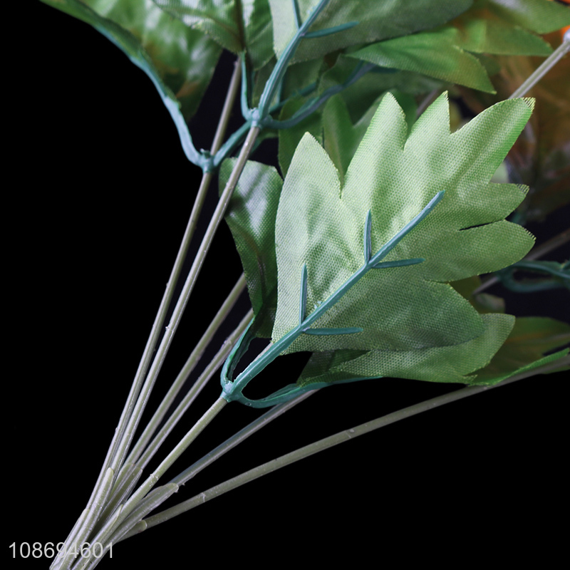 Latest products 7heads plastic artificial sunflower fake flower for sale