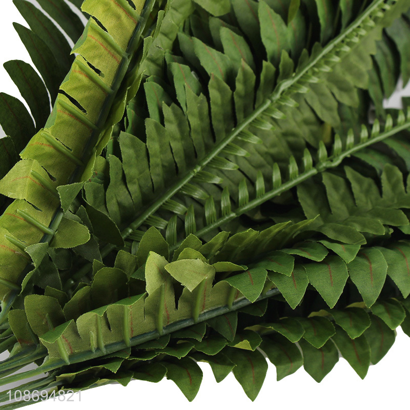 China products indoor decoration artificial green leaf plants for sale