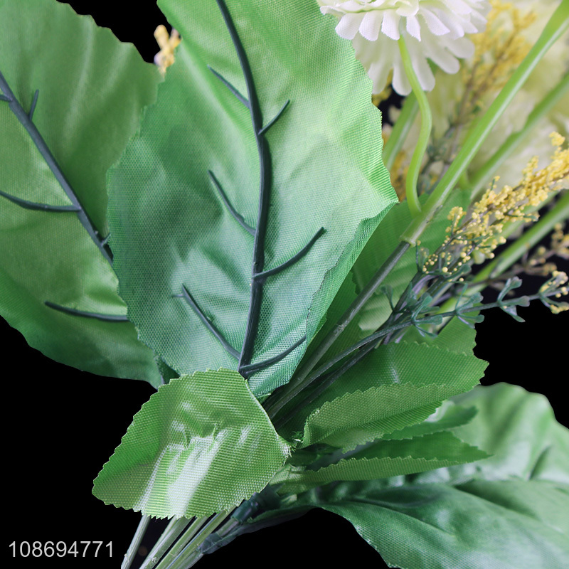 Hot selling colorful chrysanthemum ball fower artificial fowers for decoration