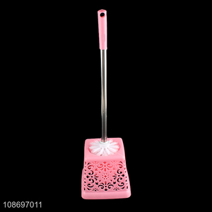 Good quality plastic <em>bathroom</em> cleaning toilet bowl brush <em>set</em>