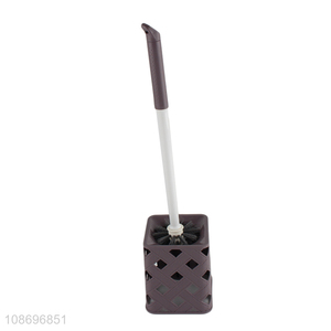 Hot selling plastic <em>bathroom</em> cleaning toilet bowl brush <em>set</em>