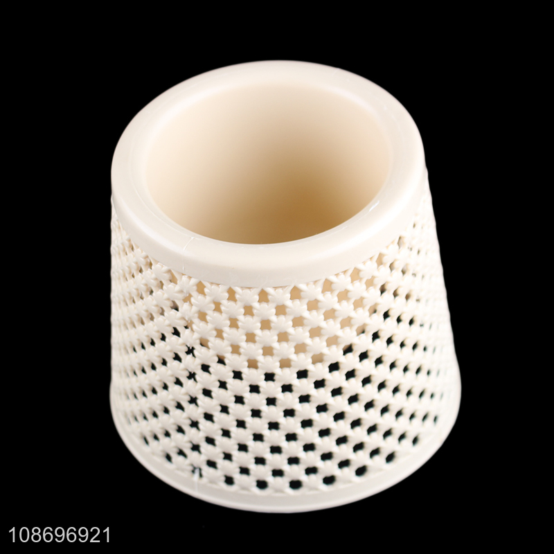 Online wholesale reusable ventilated toilet brush and holder set