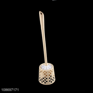 China product plastic <em>bathroom</em> cleaning toilet bowl brush <em>set</em>