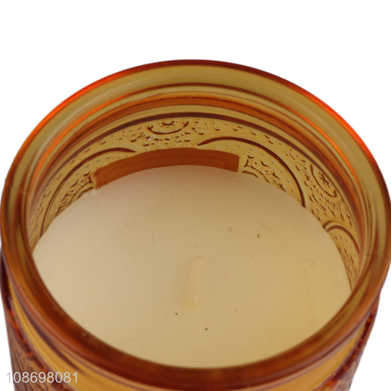 China supplier home fragrance home décor scented candle glass gar candle