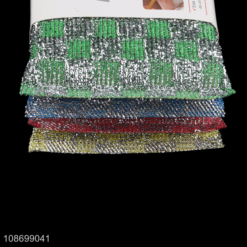 Good quality sponge scouring pads scrubbing sponge for dishes pots