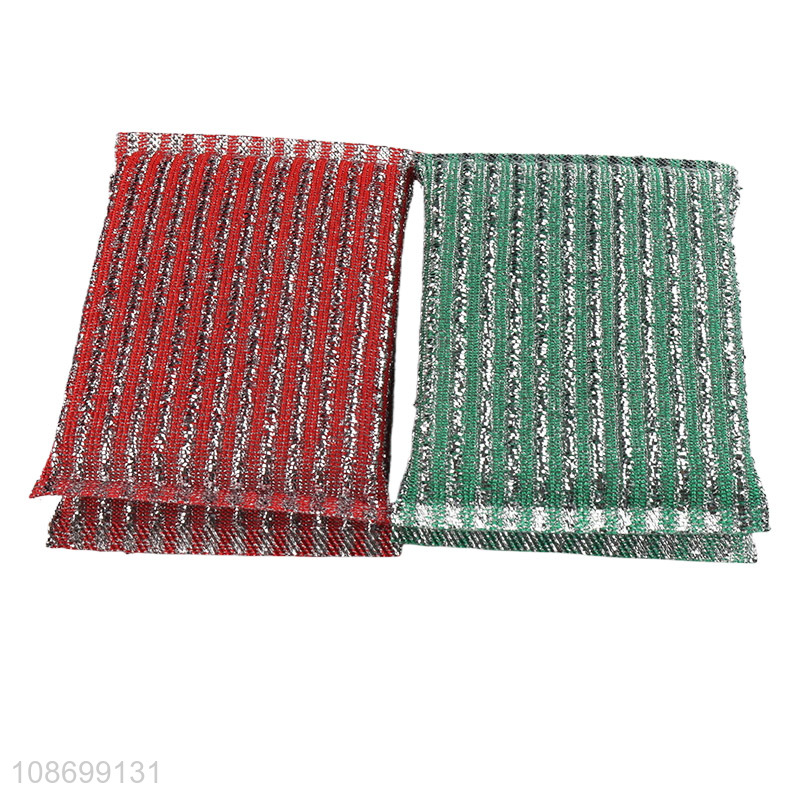 Wholesale cleaning ball and sponge sponge scrubbing pad set for dishes pots