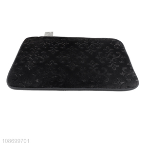 China products black anti-slip home floor mat door mat for sale