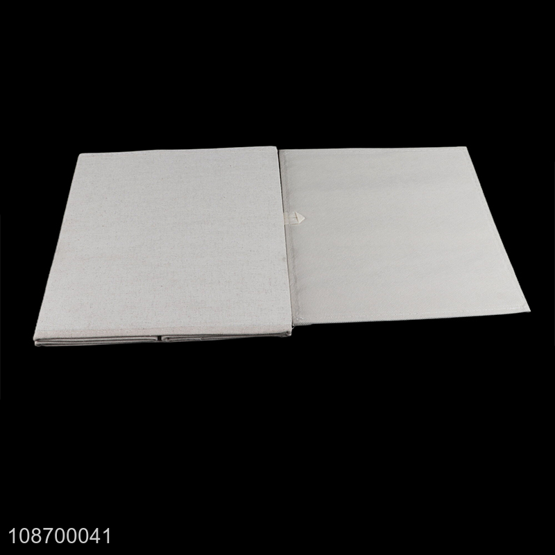 Factory direct sale non-woven storage cubes wardrobe closet organizer bins