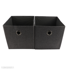 New arrival foldable nonwoven storage cubes wardrobe stroage box for toys