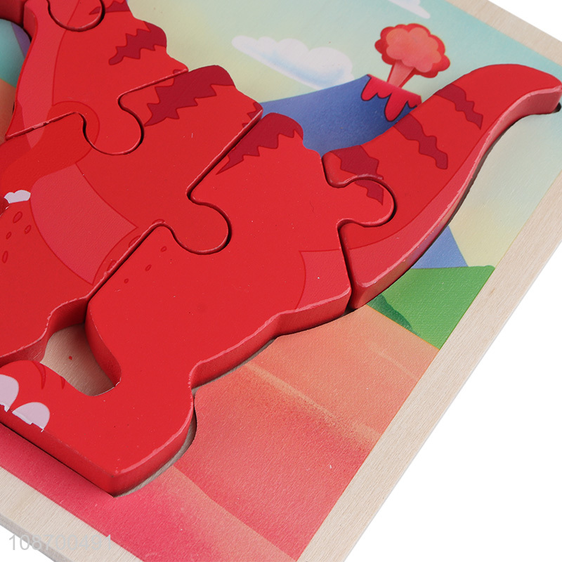 Most popular animal dinosaur puzzle toy children educational toy for sale