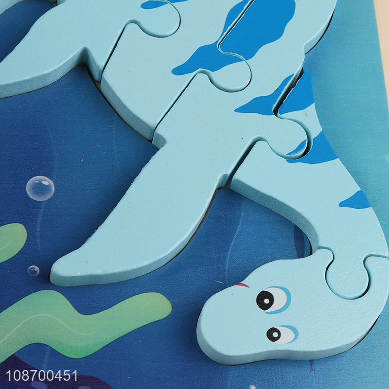 Good price kids cartoon dinosaur puzzle toy educational games for sale